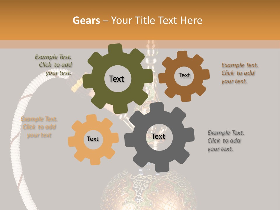 Syrian Traditional Asian PowerPoint Template