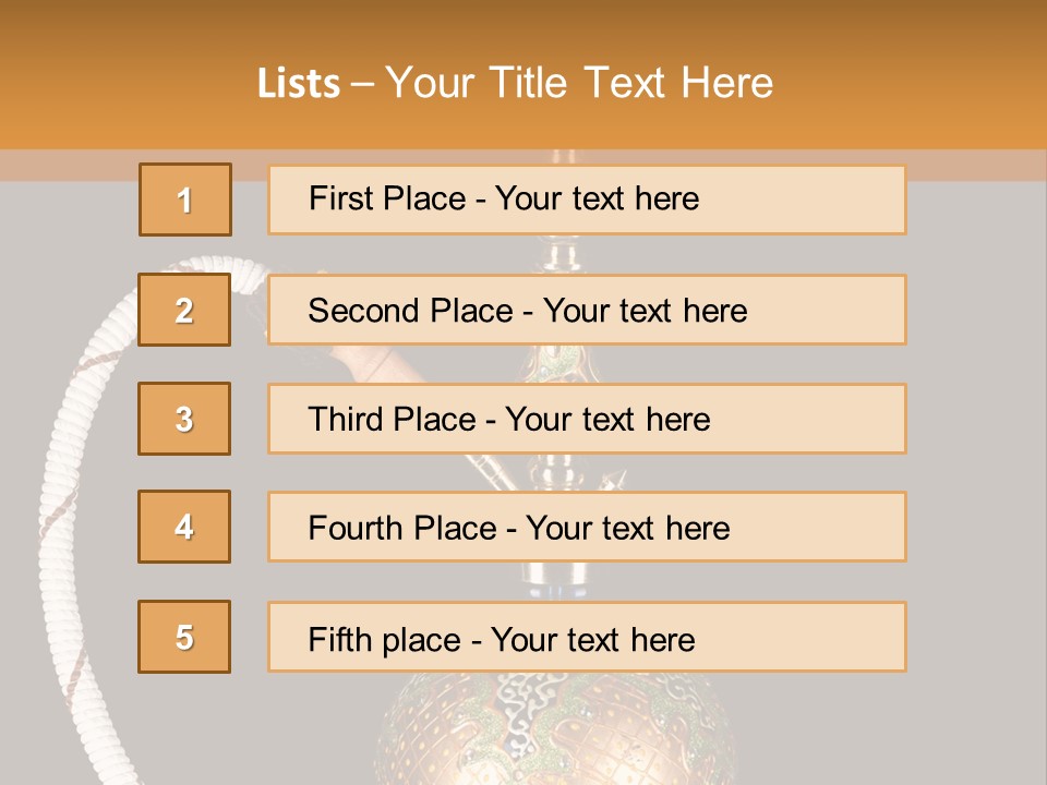 Syrian Traditional Asian PowerPoint Template