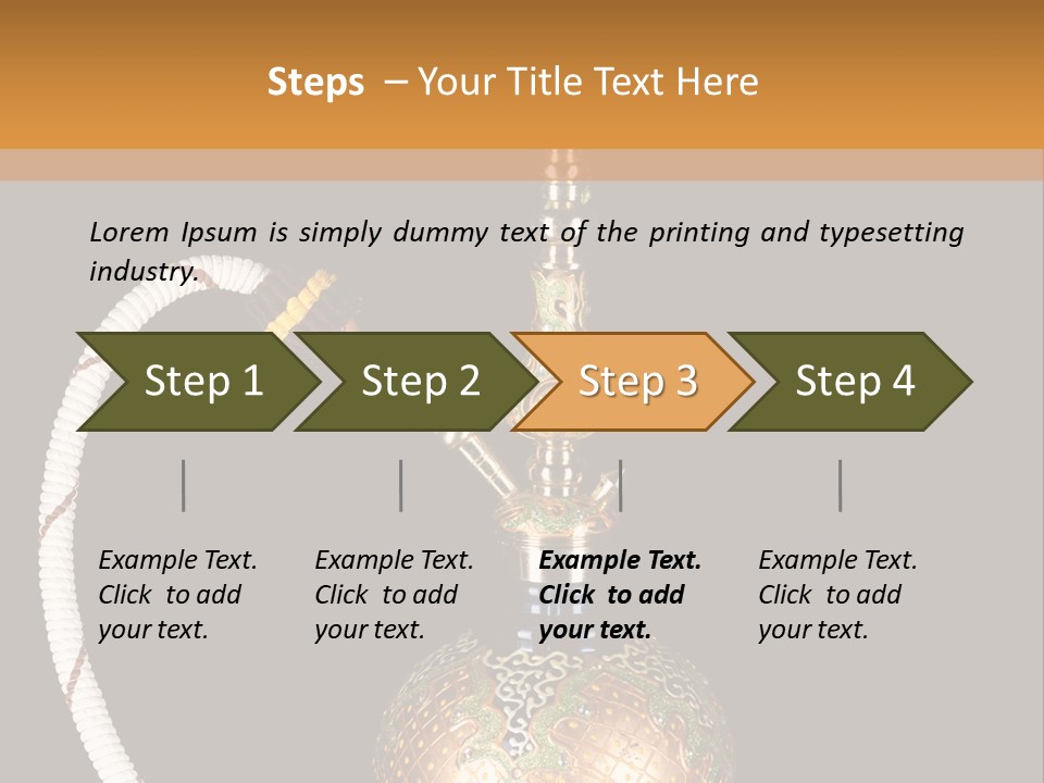 Syrian Traditional Asian PowerPoint Template