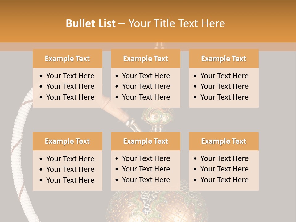 Syrian Traditional Asian PowerPoint Template