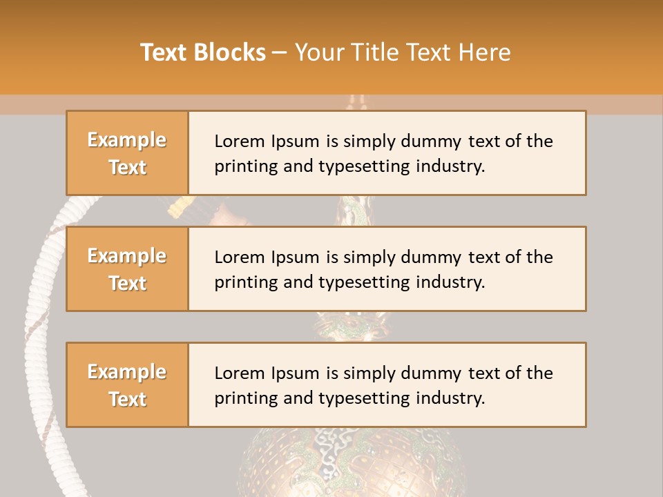 Syrian Traditional Asian PowerPoint Template