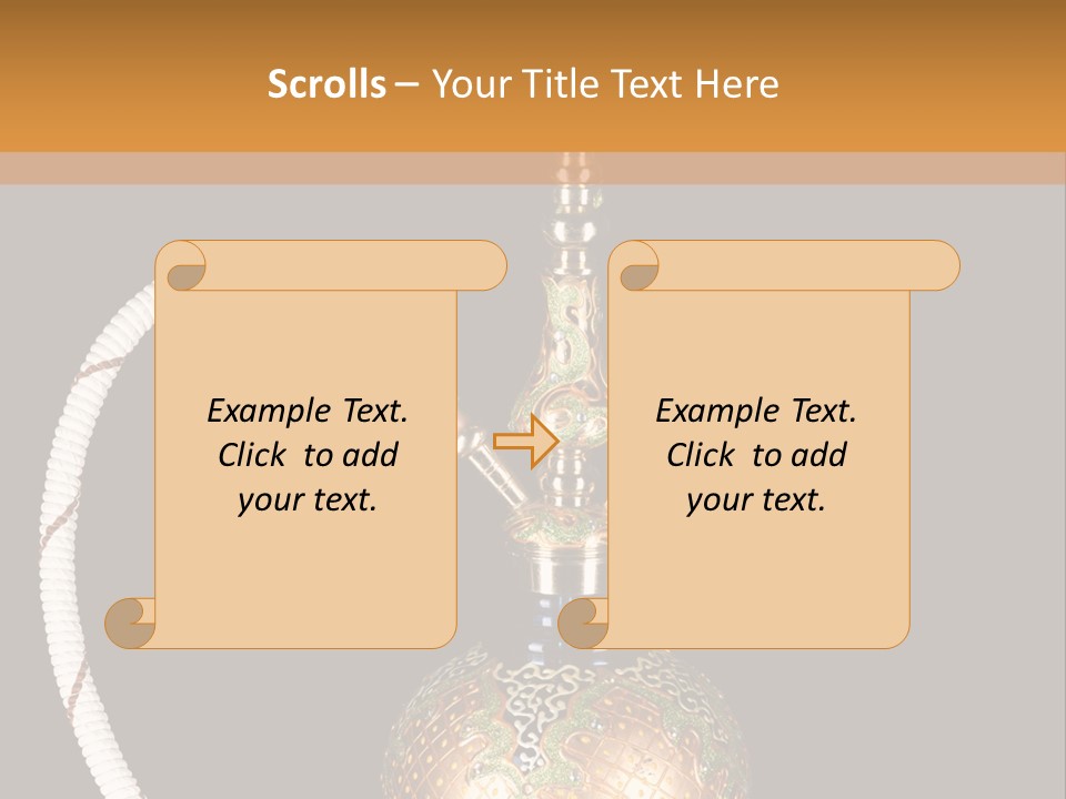 Syrian Traditional Asian PowerPoint Template