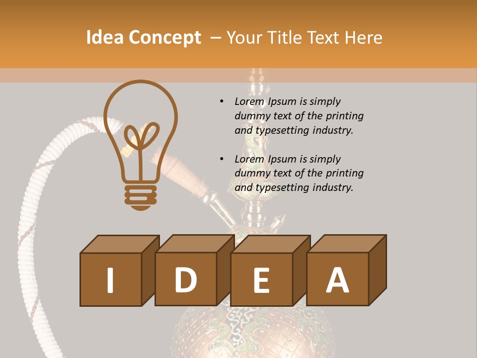 Syrian Traditional Asian PowerPoint Template