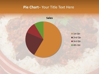 Bowl Mexican Rice PowerPoint Template