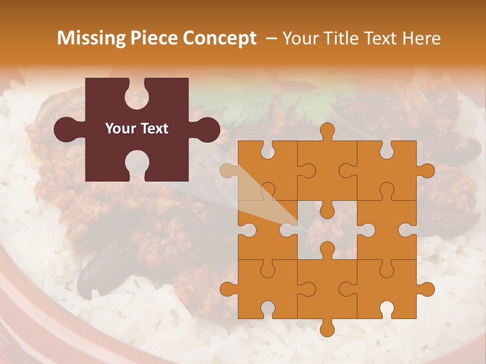 Bowl Mexican Rice PowerPoint Template