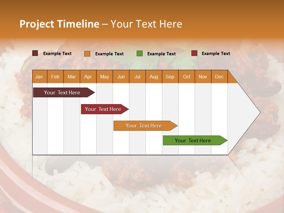 Bowl Mexican Rice PowerPoint Template
