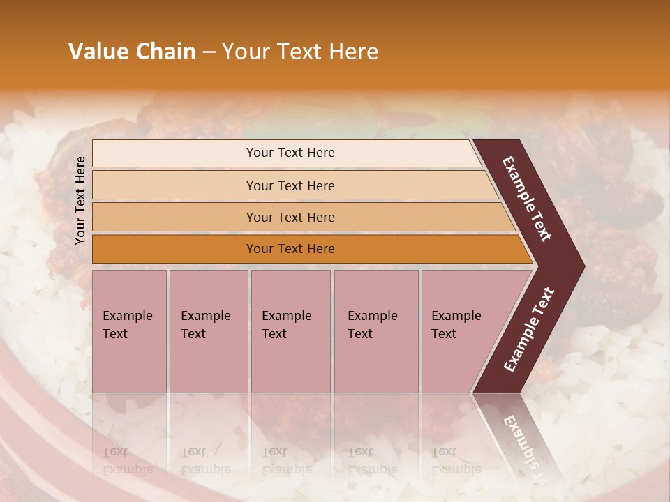 Bowl Mexican Rice PowerPoint Template