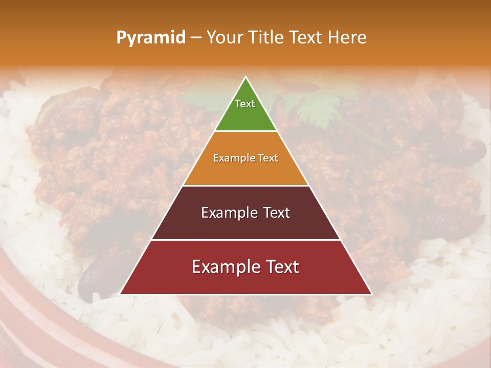 Bowl Mexican Rice PowerPoint Template