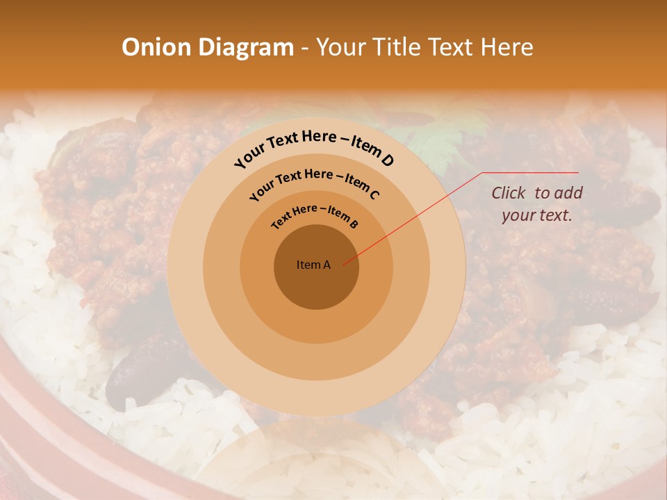 Bowl Mexican Rice PowerPoint Template
