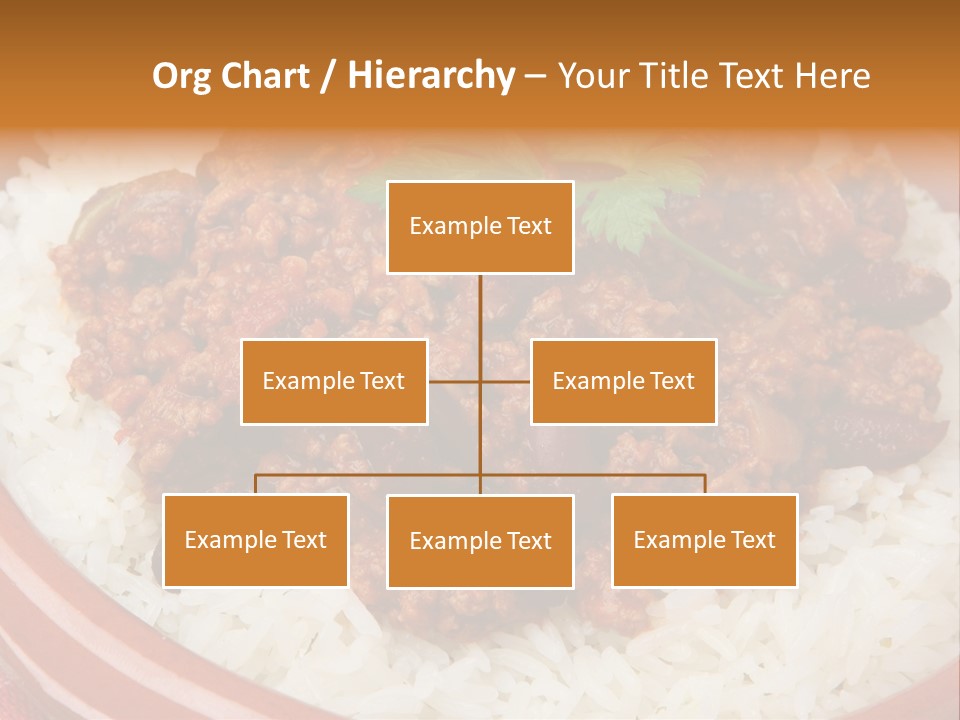 Bowl Mexican Rice PowerPoint Template