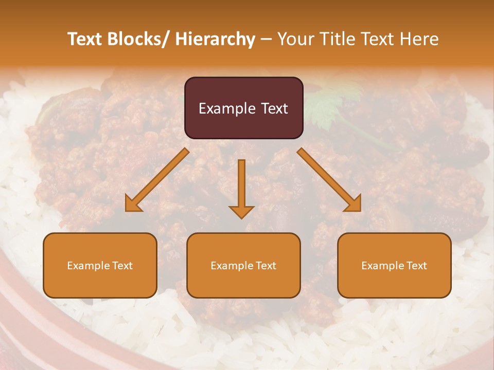 Bowl Mexican Rice PowerPoint Template
