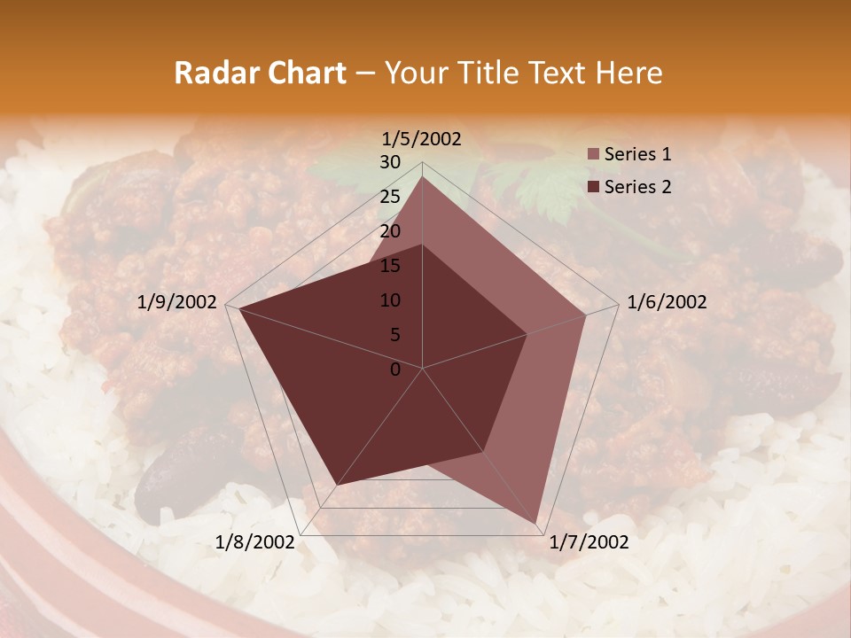 Bowl Mexican Rice PowerPoint Template