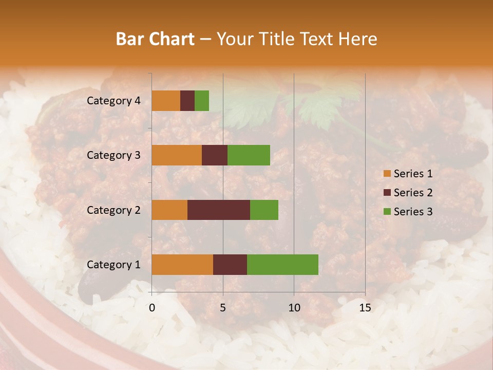 Bowl Mexican Rice PowerPoint Template