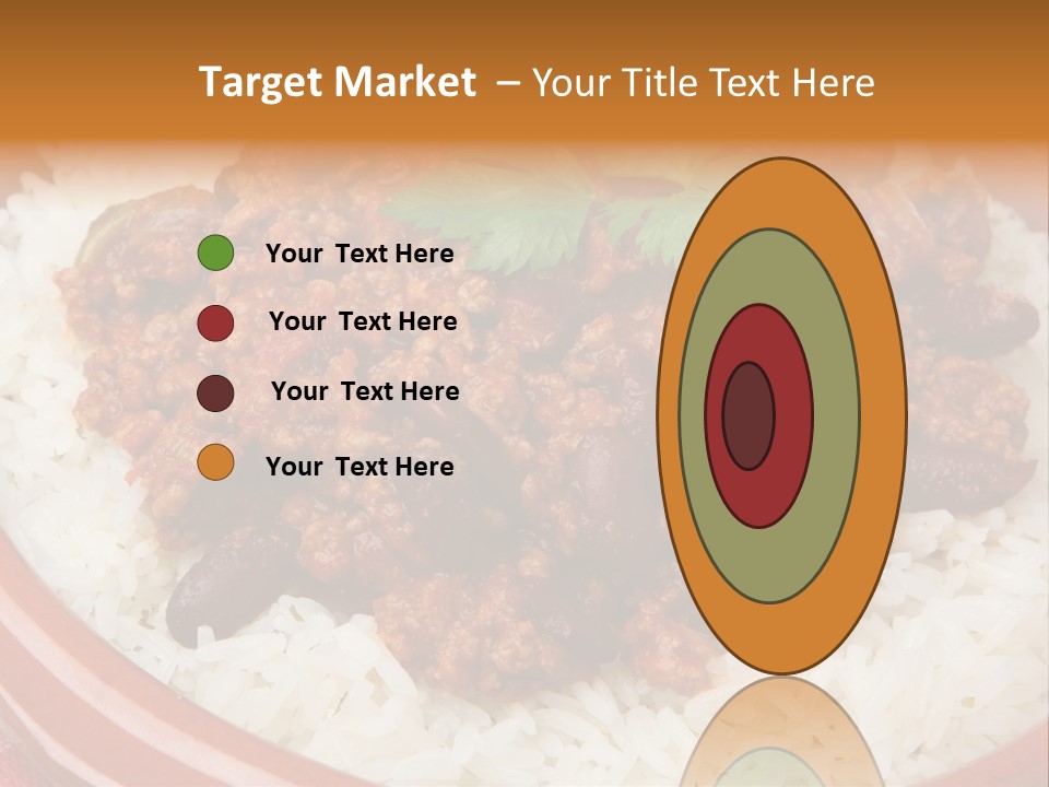 Bowl Mexican Rice PowerPoint Template