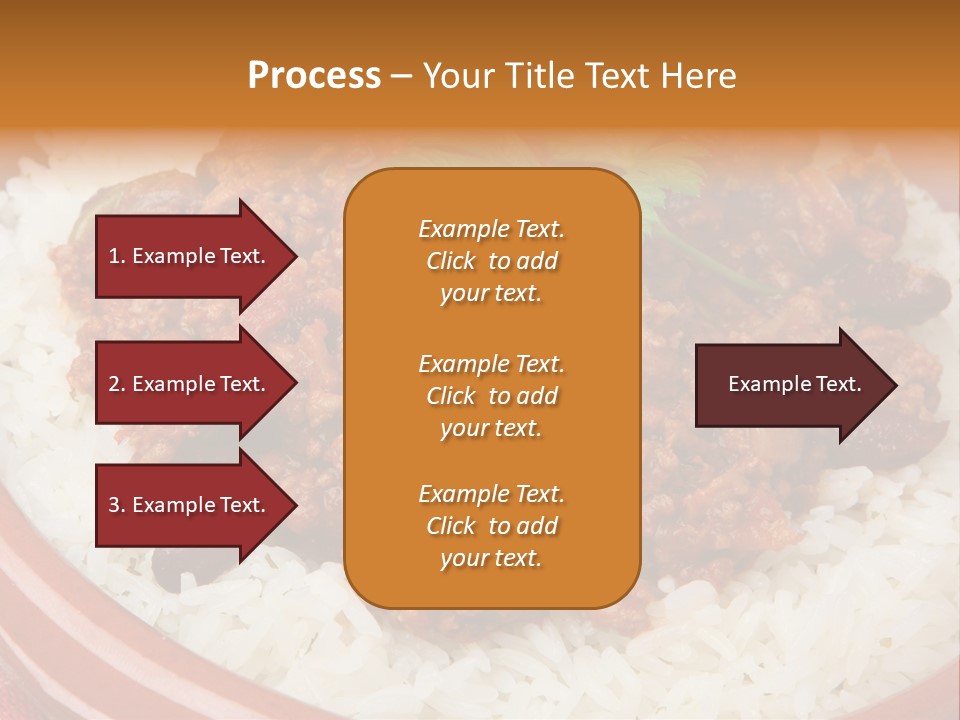 Bowl Mexican Rice PowerPoint Template
