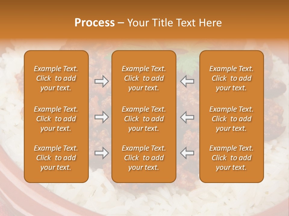 Bowl Mexican Rice PowerPoint Template