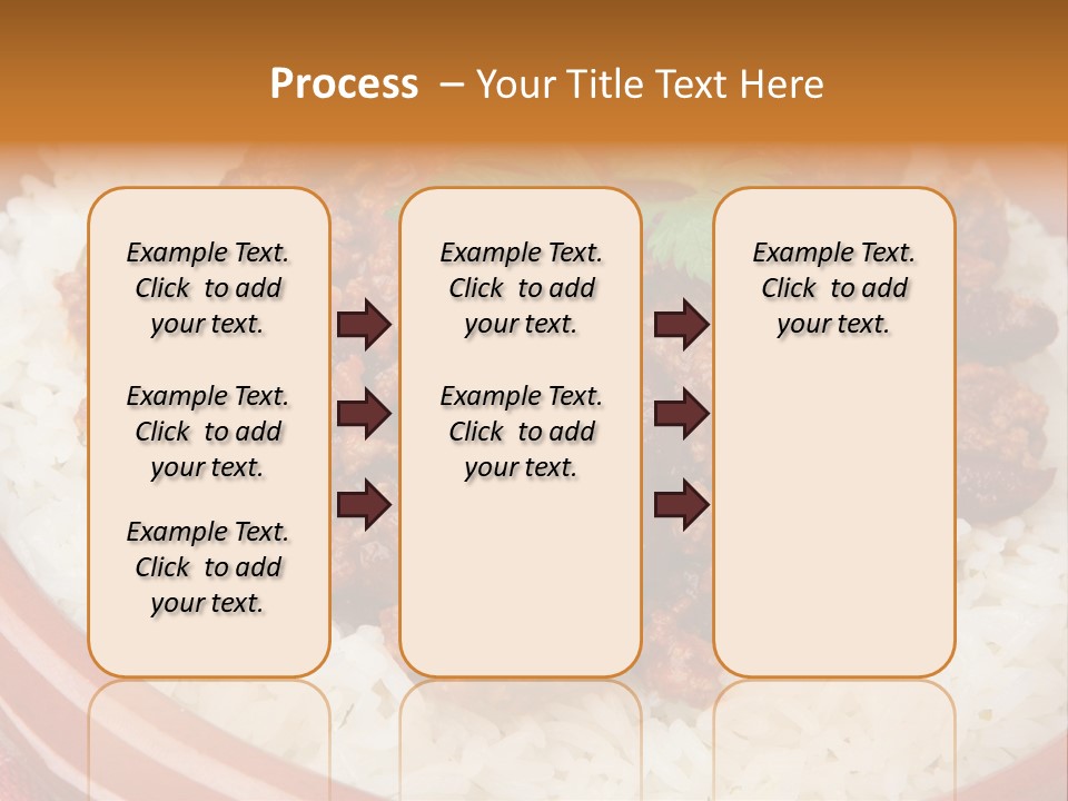 Bowl Mexican Rice PowerPoint Template