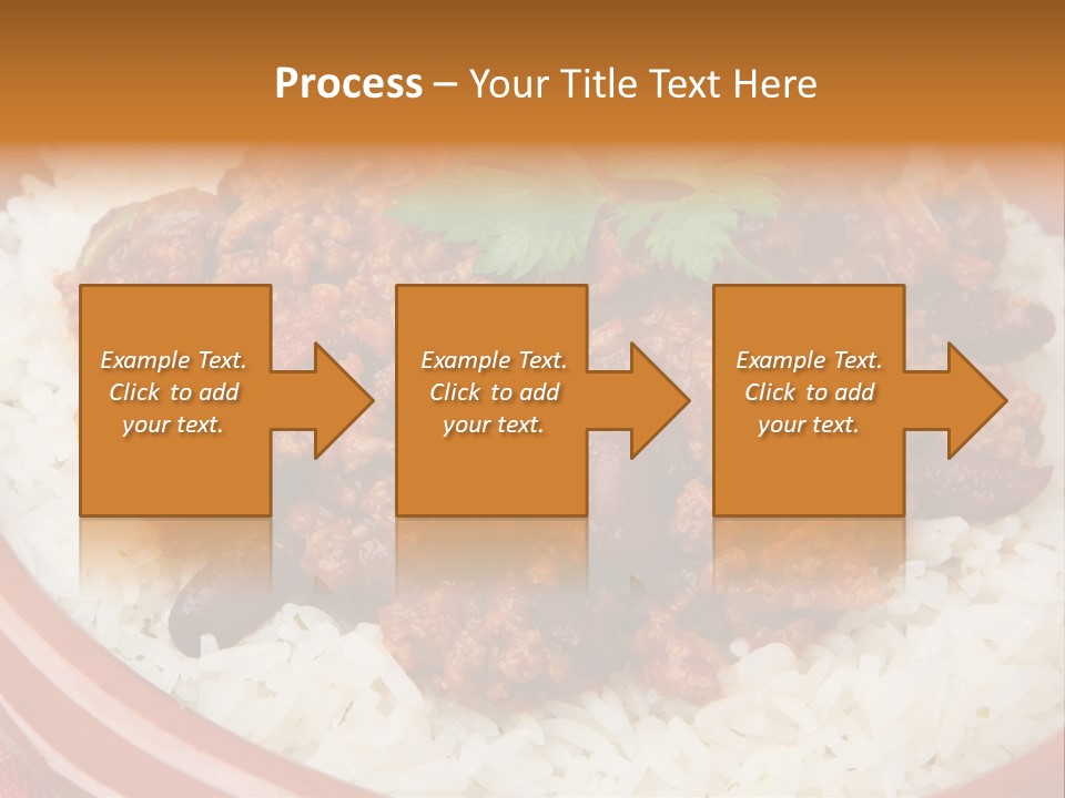 Bowl Mexican Rice PowerPoint Template