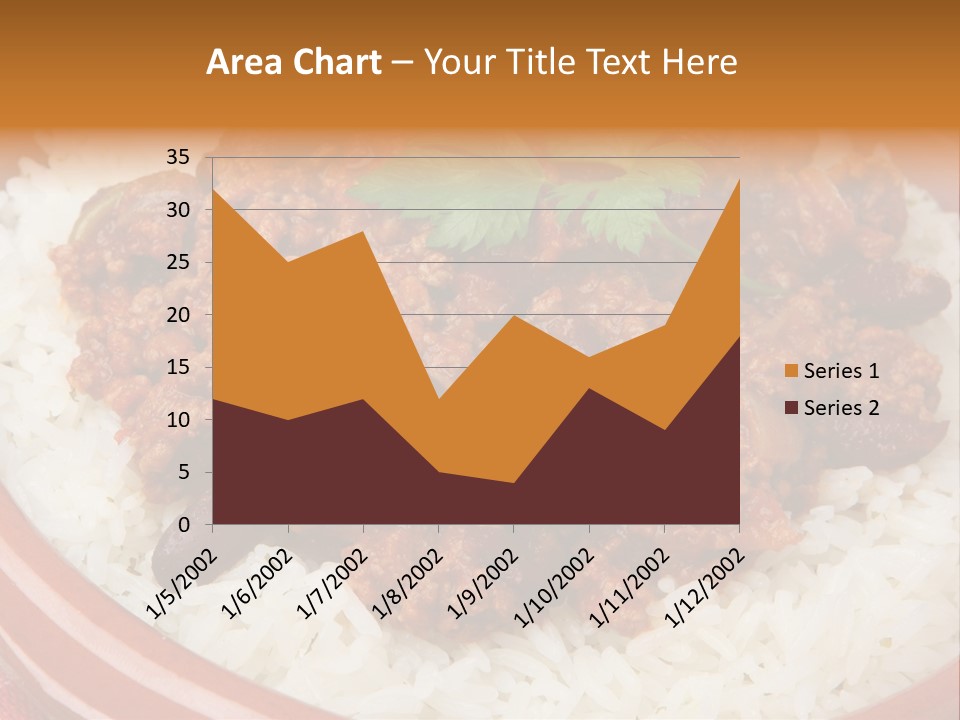 Bowl Mexican Rice PowerPoint Template