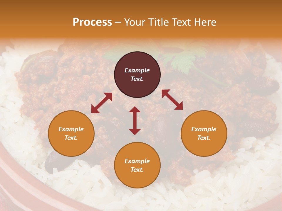 Bowl Mexican Rice PowerPoint Template