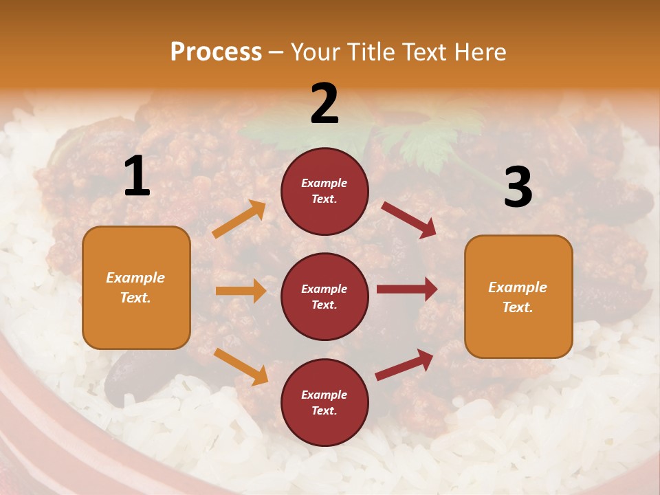 Bowl Mexican Rice PowerPoint Template