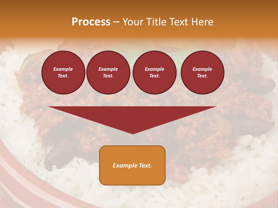 Bowl Mexican Rice PowerPoint Template