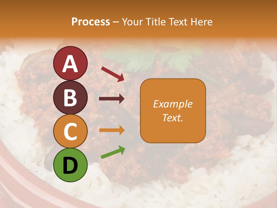Bowl Mexican Rice PowerPoint Template