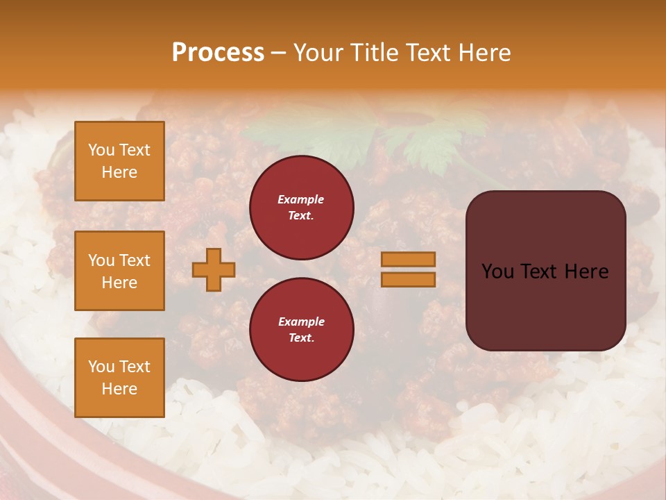 Bowl Mexican Rice PowerPoint Template