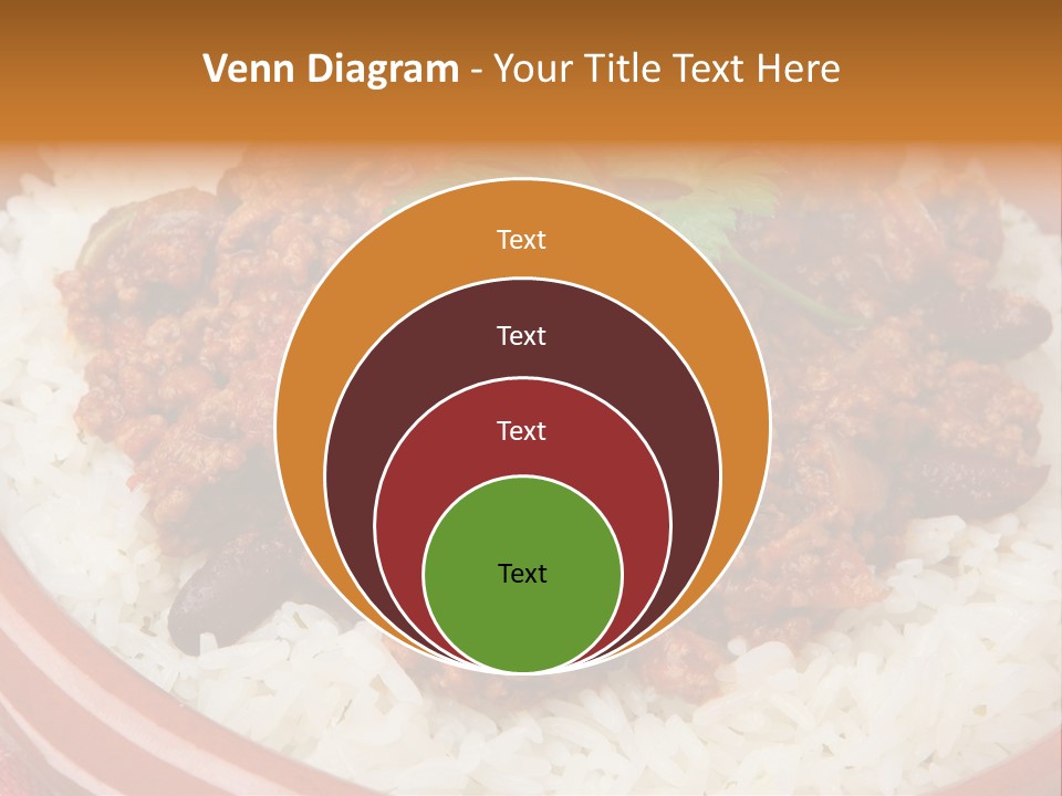Bowl Mexican Rice PowerPoint Template