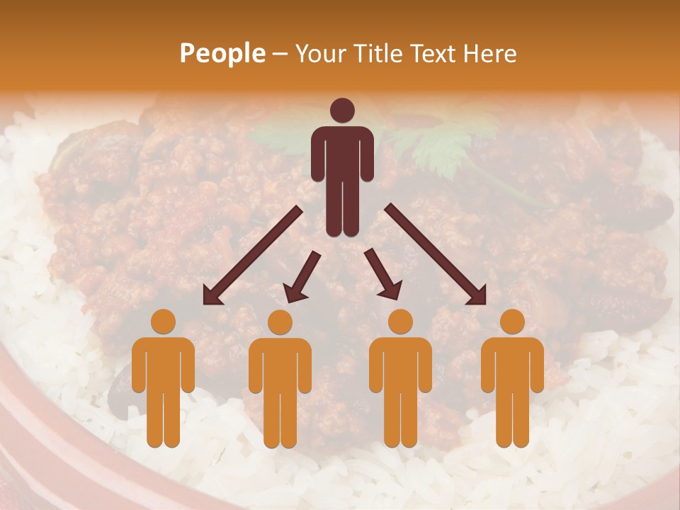 Bowl Mexican Rice PowerPoint Template