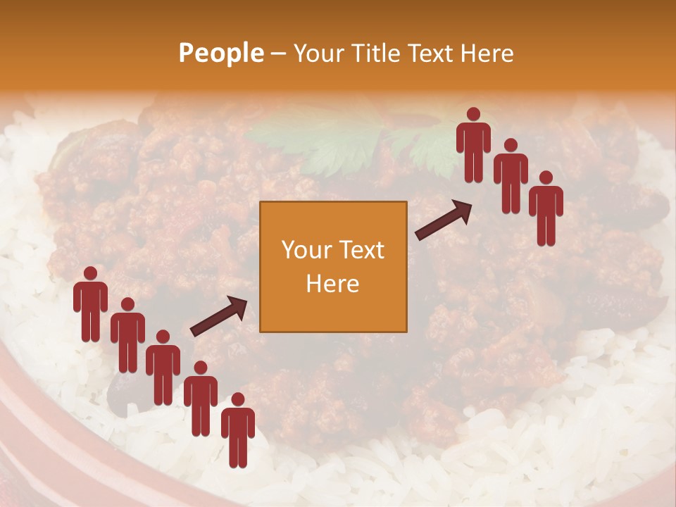 Bowl Mexican Rice PowerPoint Template
