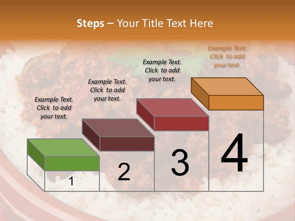 Bowl Mexican Rice PowerPoint Template