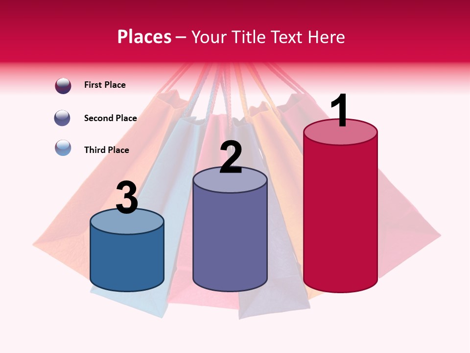 Background Paper Objects PowerPoint Template