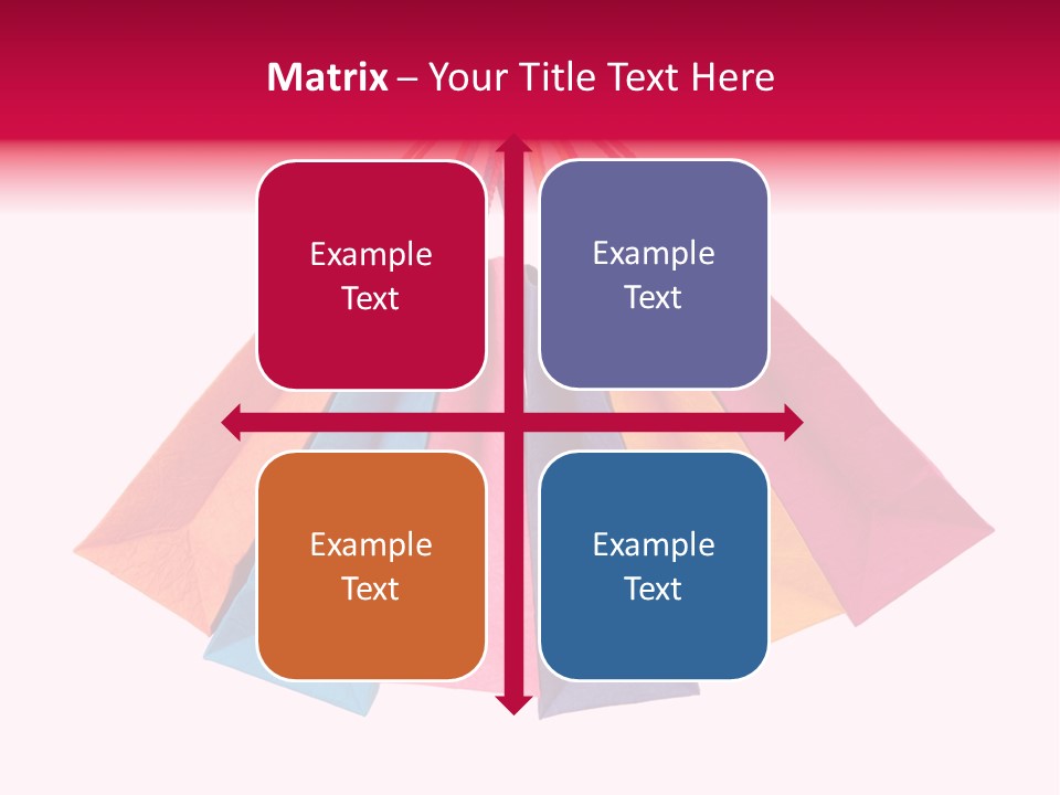 Background Paper Objects PowerPoint Template