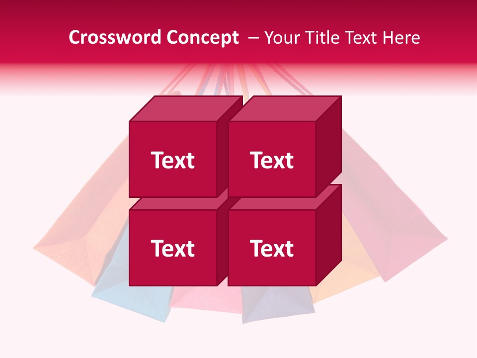 Background Paper Objects PowerPoint Template