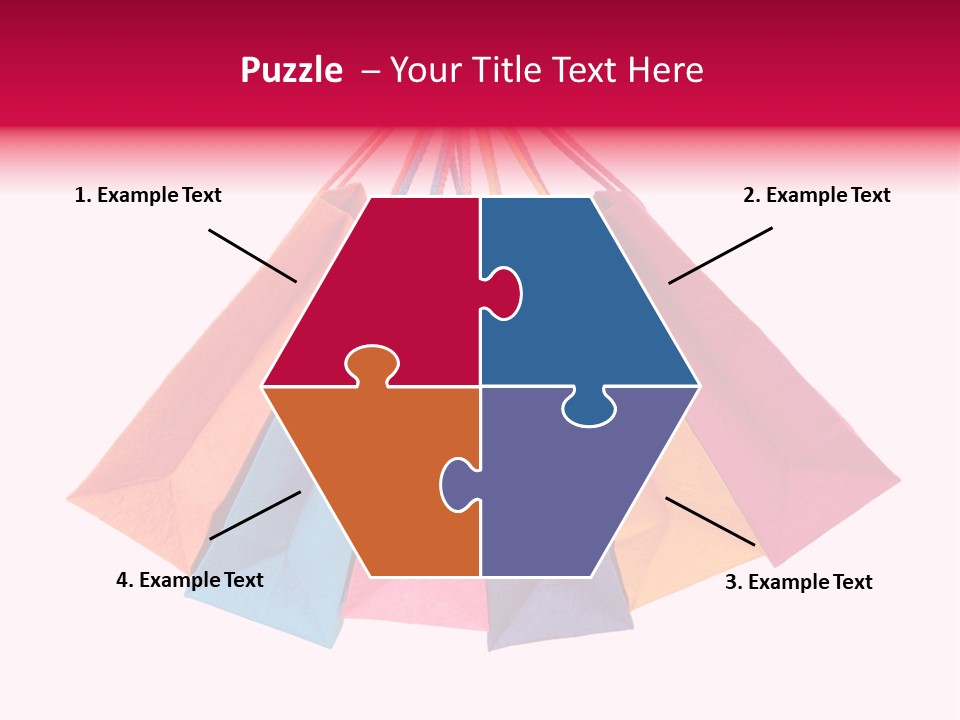 Background Paper Objects PowerPoint Template