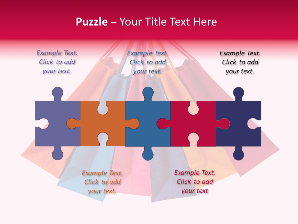 Background Paper Objects PowerPoint Template