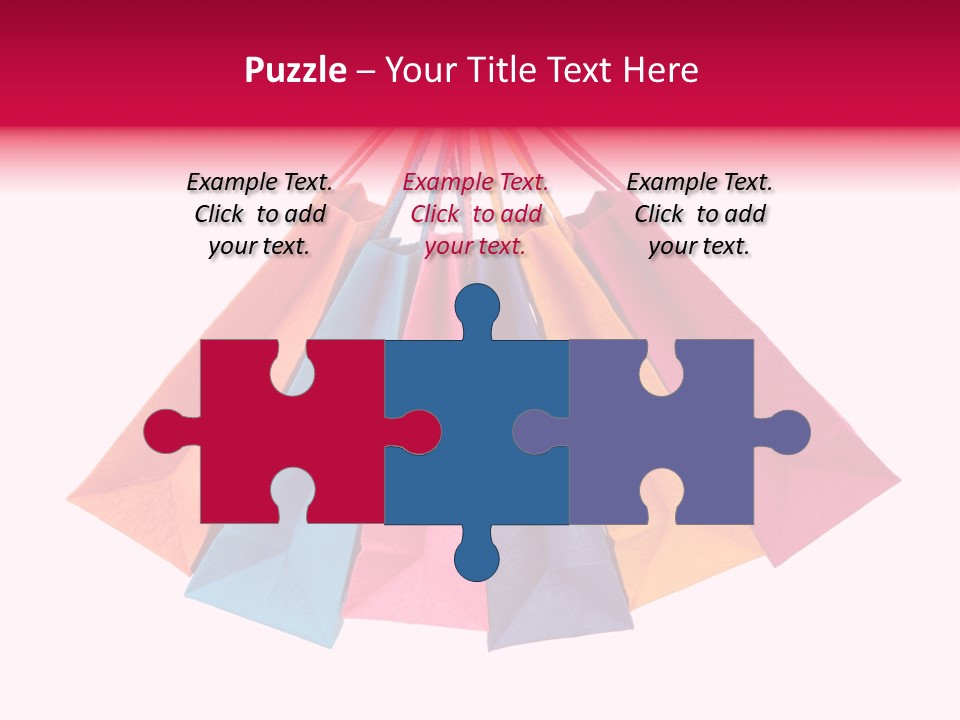 Background Paper Objects PowerPoint Template