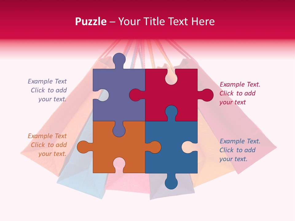 Background Paper Objects PowerPoint Template