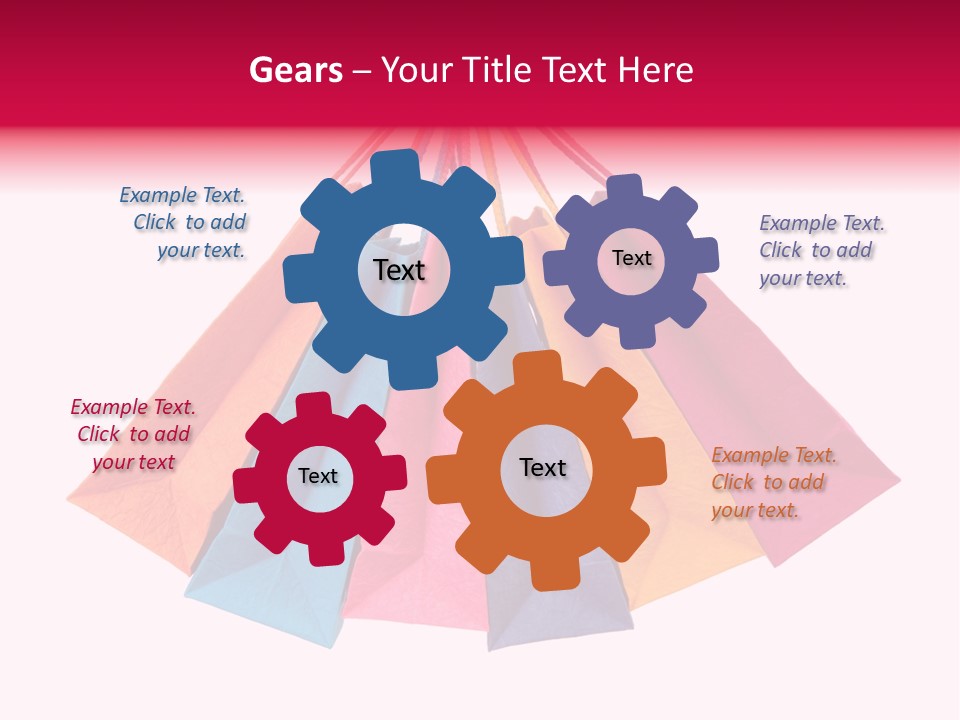 Background Paper Objects PowerPoint Template