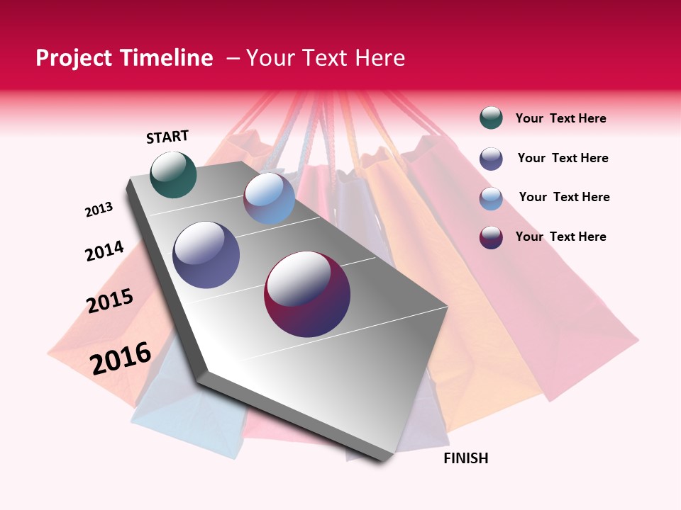 Background Paper Objects PowerPoint Template