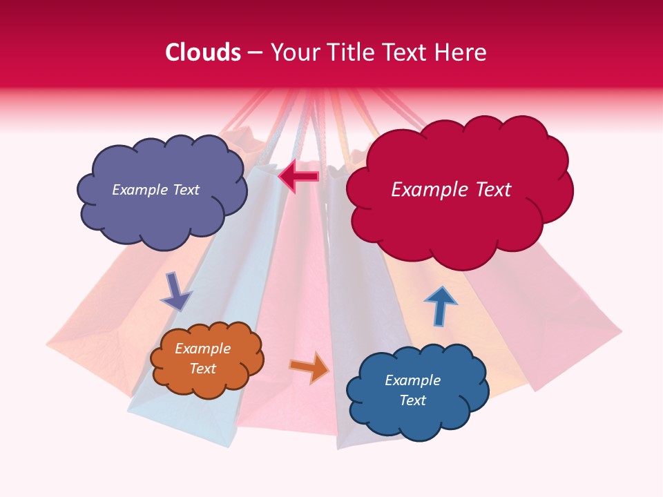 Background Paper Objects PowerPoint Template