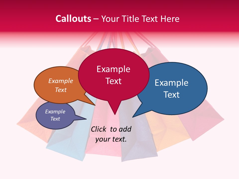 Background Paper Objects PowerPoint Template