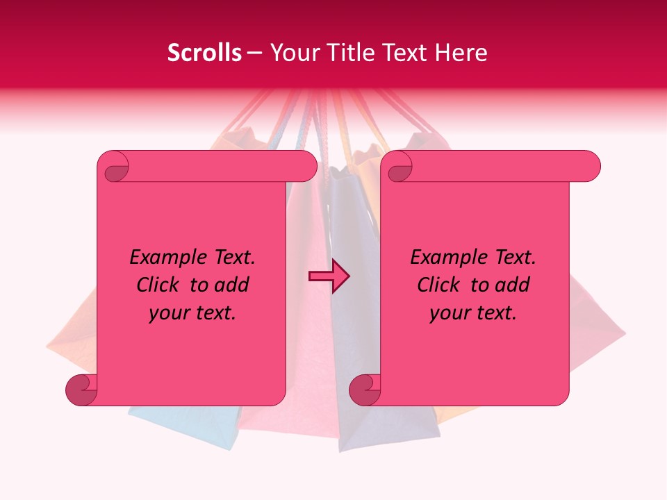 Background Paper Objects PowerPoint Template