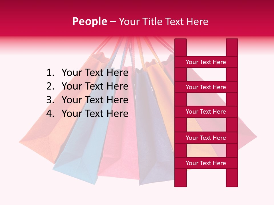 Background Paper Objects PowerPoint Template