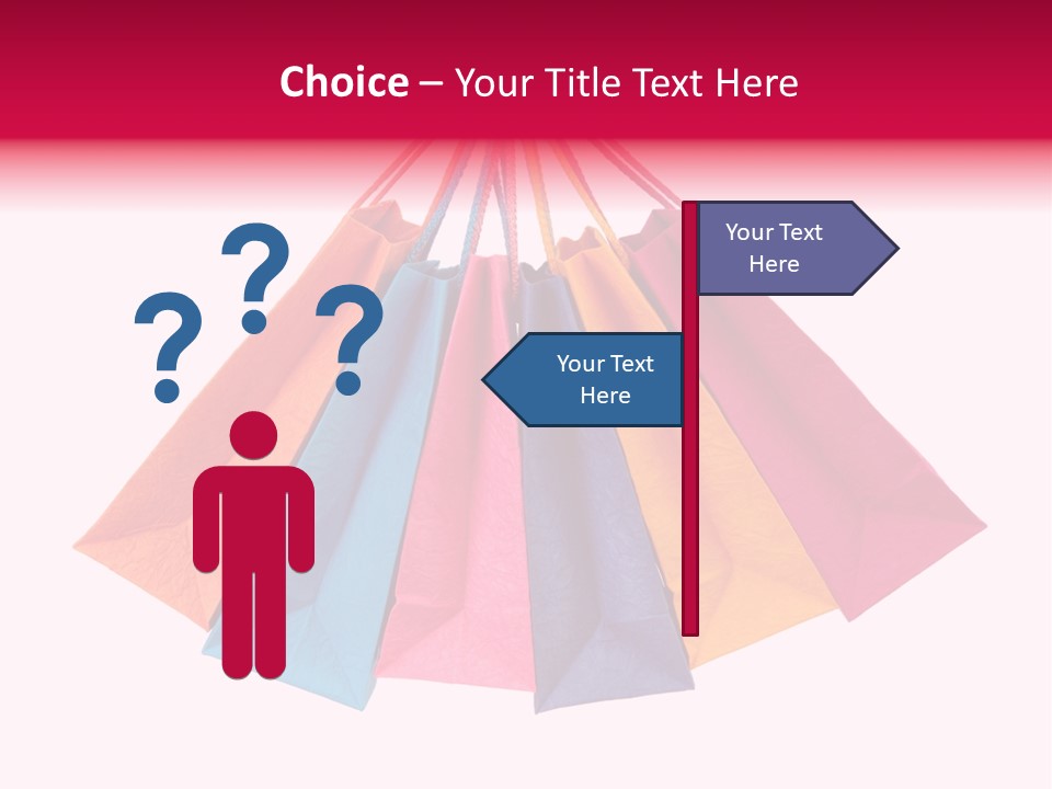 Background Paper Objects PowerPoint Template