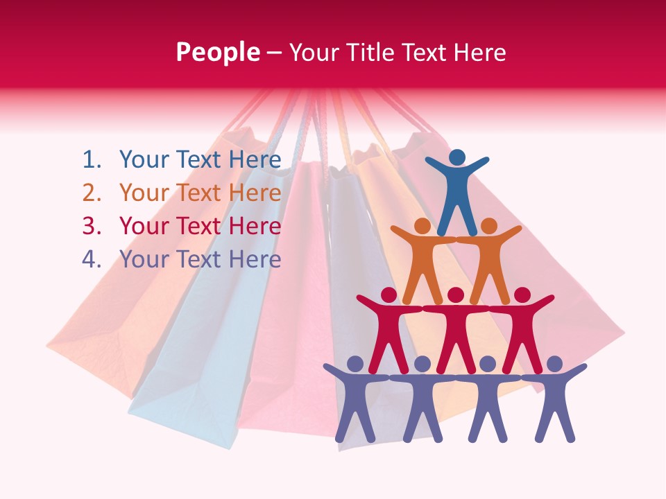 Background Paper Objects PowerPoint Template