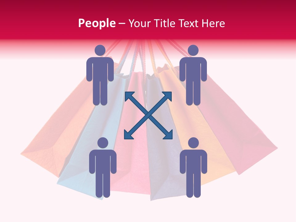 Background Paper Objects PowerPoint Template