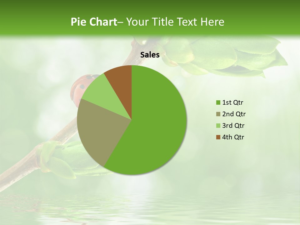 Fre H Ladybug Blur PowerPoint Template