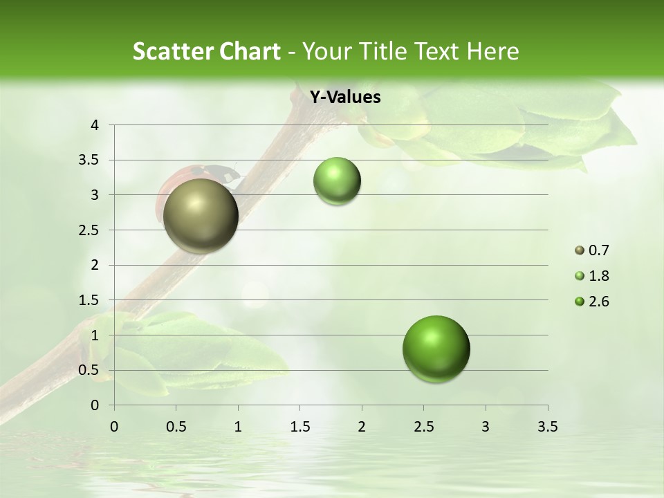 Fre H Ladybug Blur PowerPoint Template